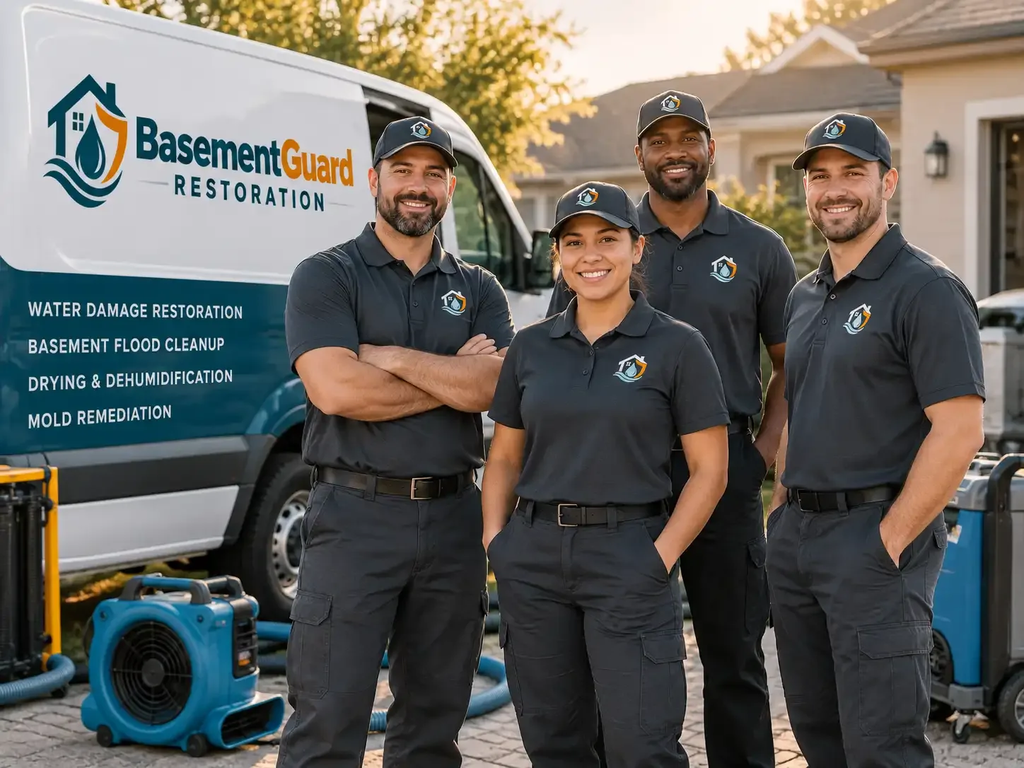 Basement Water Damage Restoration company in Baroda, MI